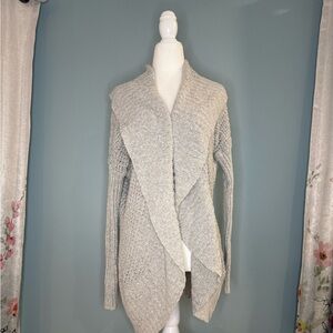 Abercrombie & Fitch Light Gray Cardigan